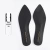 Solette Autoadesive Traspiranti in Pelle di Vacchetta da Donna - Assorbono il Sudore, Antiscivolo, Comfort per Tacchi Alti e Scarpe in Pelle
