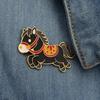 Elegant Enamel Pin Cute Cartoon Lapel Pin Creative Horse Brooches Jewelry Gifts