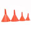 4Pcs/Set Universal Plastic Car Motorcycle Funnel Gasoline Engine Oil  Repair Filling Tools Safe Liquid Transfer Kitchen Funnel