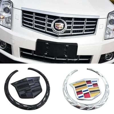 3D Chrome Emblem Car Rear Trunk Boot Front Head Grille Badge for SRX ATS XTS 2025 2024 2023 Auto Sticker Accessories