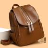 Double-shoulder Backpack - Stylish Mid-aged Women's Travel Bag - Large Capacity Casual Commuter Schoolbag
