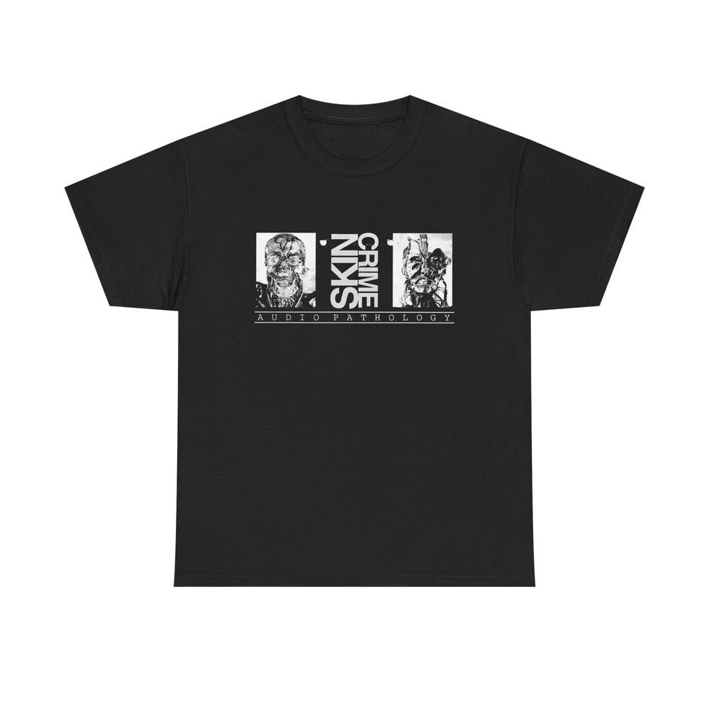 Skin Crime  Audio Pathology JCard Shirt | US Harsh Noise Legends Unisex T-Shirt XXXL