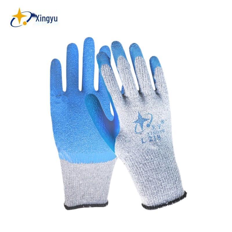 XINGYU L218 Latex Dipped Work Gloves L