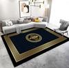 Luxury Living Room Carpet Decoration Home Golden Carpets Large Size Sofa Area Rug Hotel Hall Floor Mat Soft Anti-slip Washable
