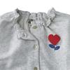 Bonton Heart Jersey Cardigan 7617t 201 01