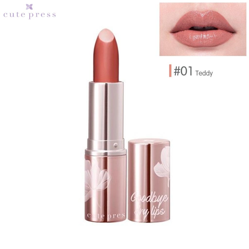 

Cute Press Goodbye Dry Lips Увлажняющий крем для губ 3,7 г. - Тайский косметический макияж 01 Teddy
