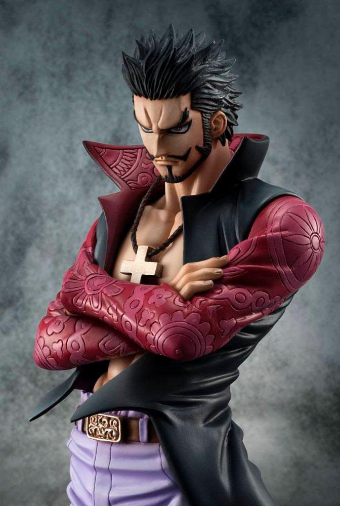 One Piece Dracule Mihawk 255mm PVC Painted Complete Figure Portrait.Of.Pirates NEO-DX Ver.2 (Re-release) Approx.