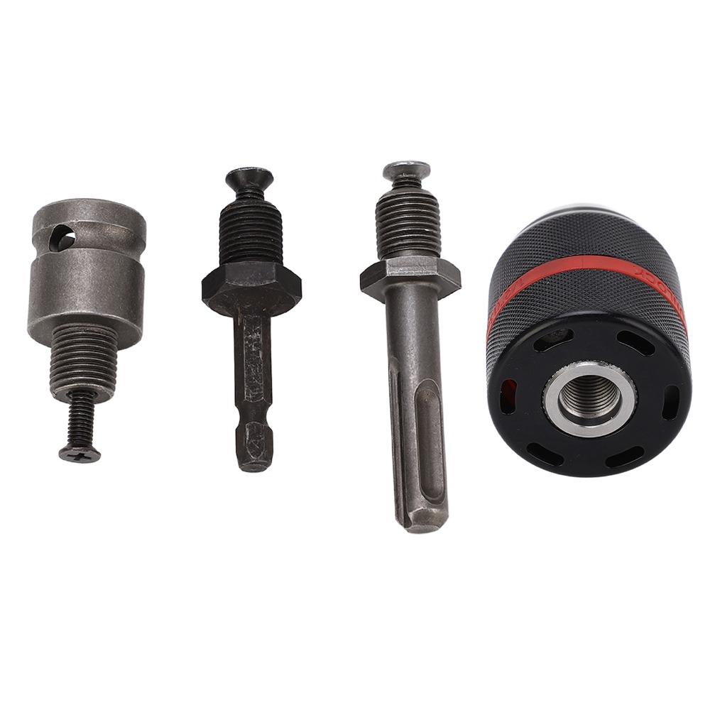 1/2-20UNF Mount Keyless Drill Chuck 2-13mm Capacity Quick Change Chuck For Hammer Drill
