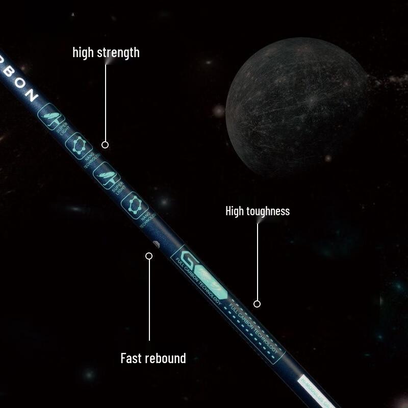 SHXI Lightweight 6U Carbon Fiber Badminton Racket