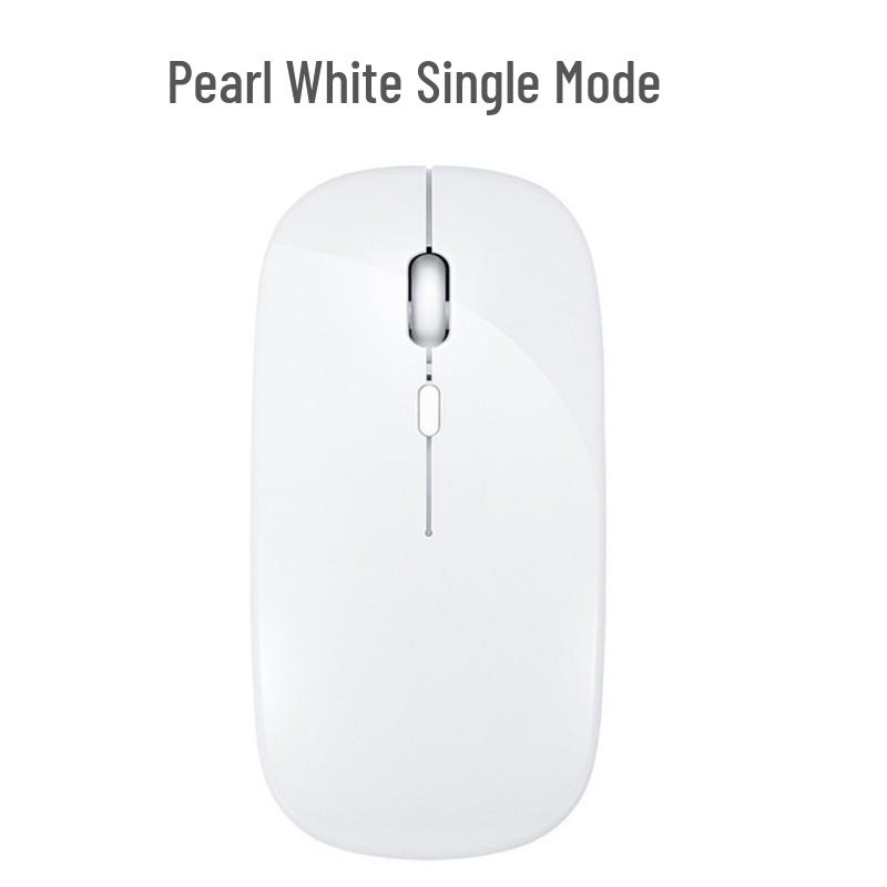 Kabellose Bluetooth-Maus mit leisem Klick und mehrfarbiger LED für Büro- und Laptop-Nutzung