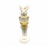 Resin Hare Figurine, Cute Easter Home Decor, Desktop Ornament, European Gift
