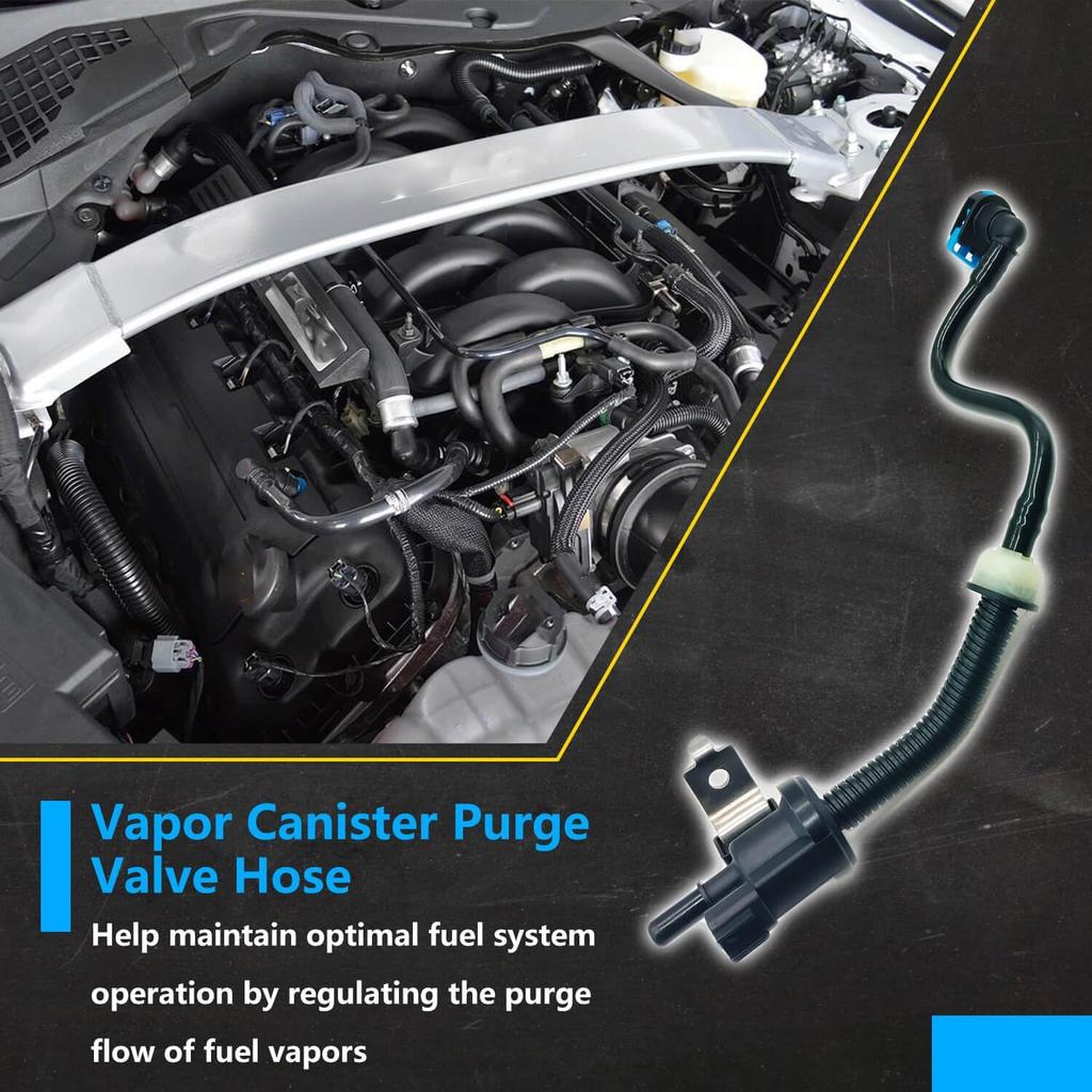 994-554 Vapor Canister Purge Valve Hose Compatible with 2015-2021 Ford Mustang 2.3L, Purge Valve Replacement 994-554,994554