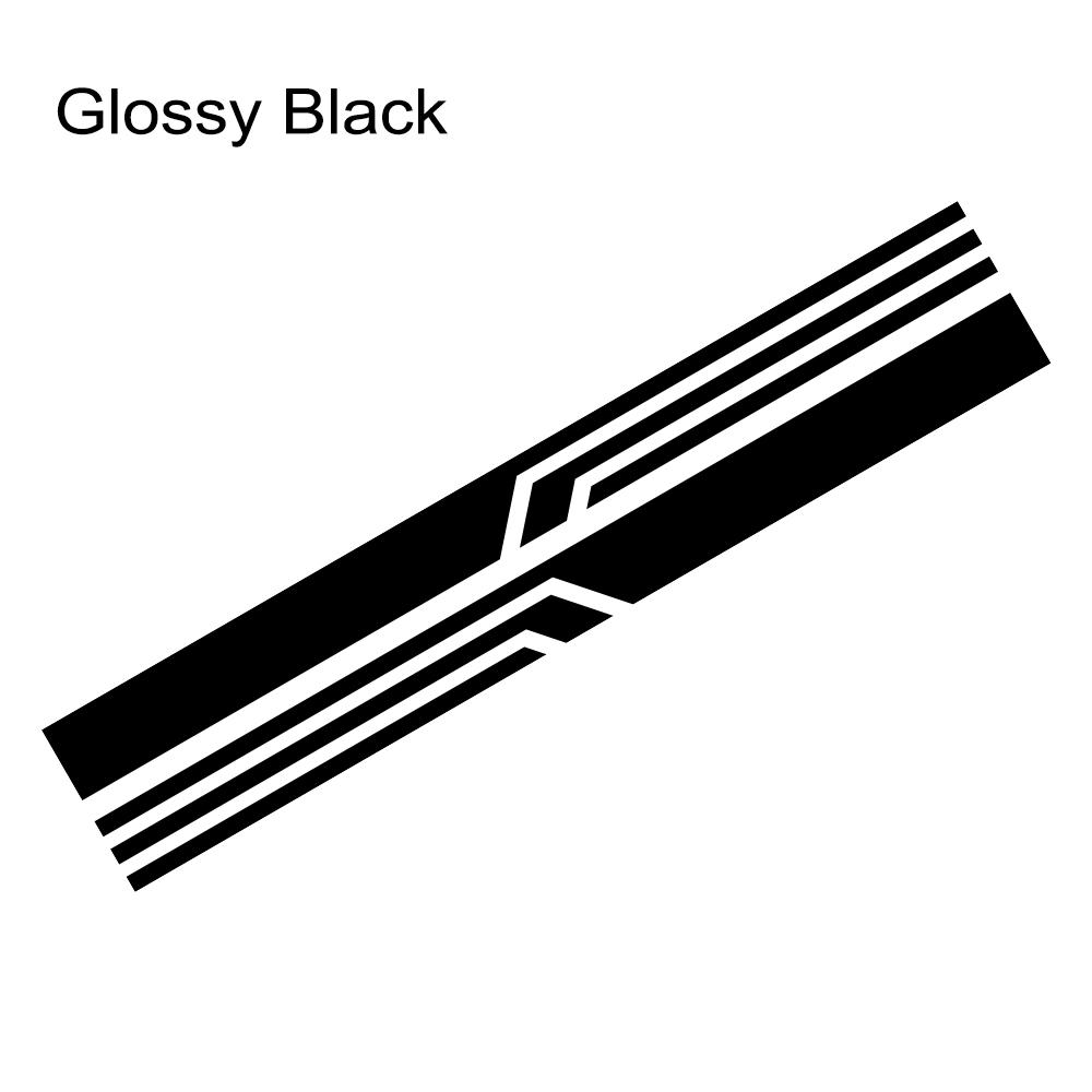 2PCS Car Door Side Sticker Stripe Vinyl Film Decals For AIXAM e-AIXAM MINAUTO SANSATION Mega Auto Body Decoration Accessories