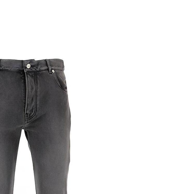 Balenciaga FW23 Jeans Regular Fit Men's Black 662766TKVG51000