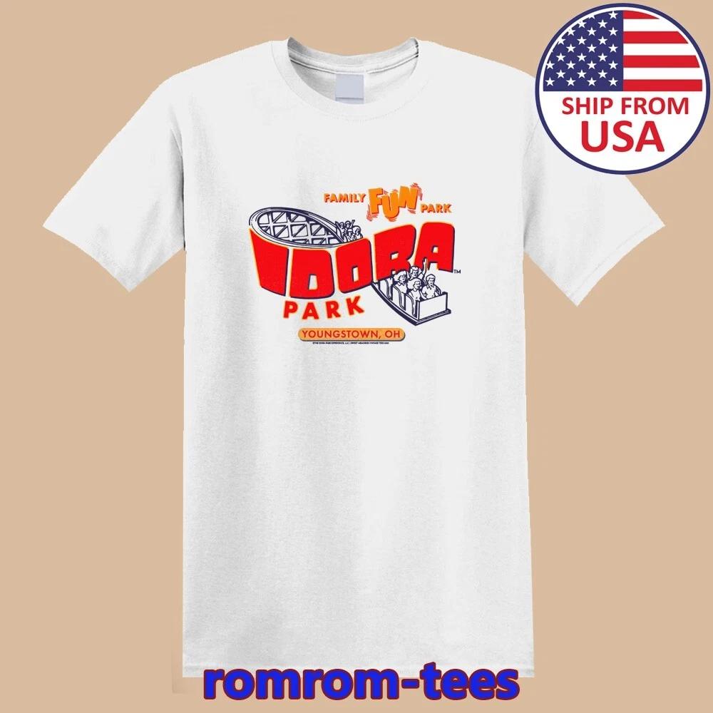 Idora Park Youngstown Ohio Amusement Park White Size S-5XL M