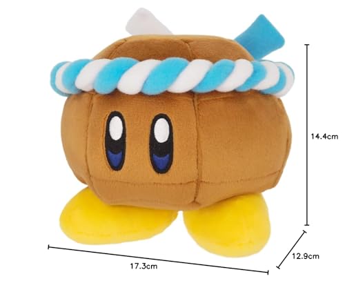 Sanei Boeki Kirby z hvězdné kolekce ALL STAR Rocky (S) Plyšová hračka KP51, rozměry Š13×H13×V11,5 cm