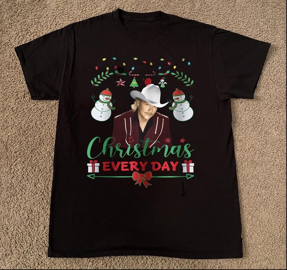 Коллекция Alan Jackson Christmas Everyday футболка Унисекс S-5XL AD762 Унисекс футболка XL