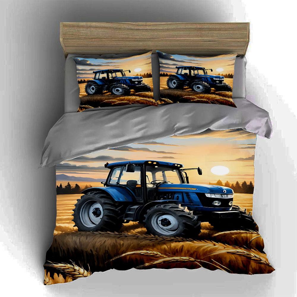 Golden Wheat Field Bedding Duvet Cover Sets Duvet Covers Pillowcases Gifts (1 * Duvet Cover 2 * Pillowcases, Without Duvet Insert)