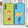Cartoon Hey Arnold Helga Weiche Handyhülle für Samsung A17 A37 A57 A16 A26 A36 A56 A15 A25 A35 A55 A14 A24 A34 A54 A13 A23 A33 A53