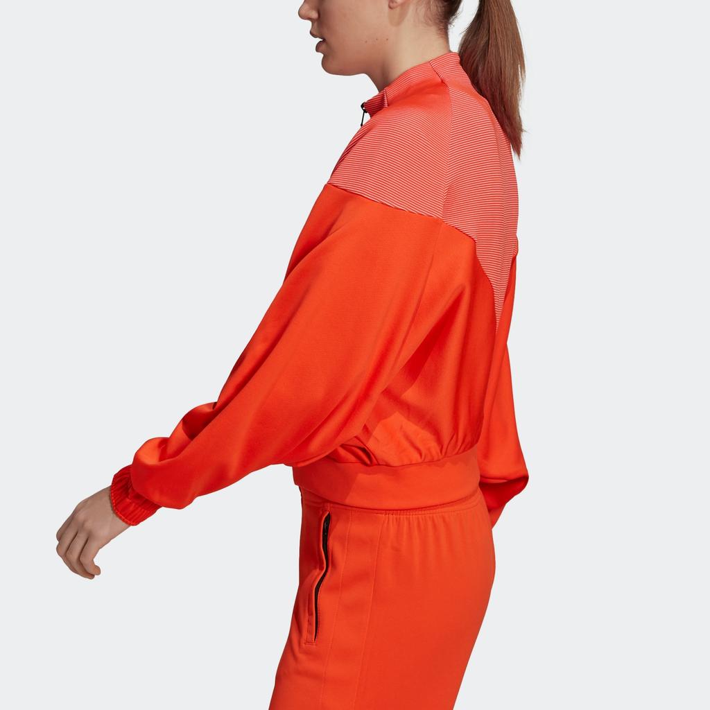 Adidas Sportovní bunda Cover-Up Dámské svrchní oblečení Oranžová Žlutá Černá GH8222