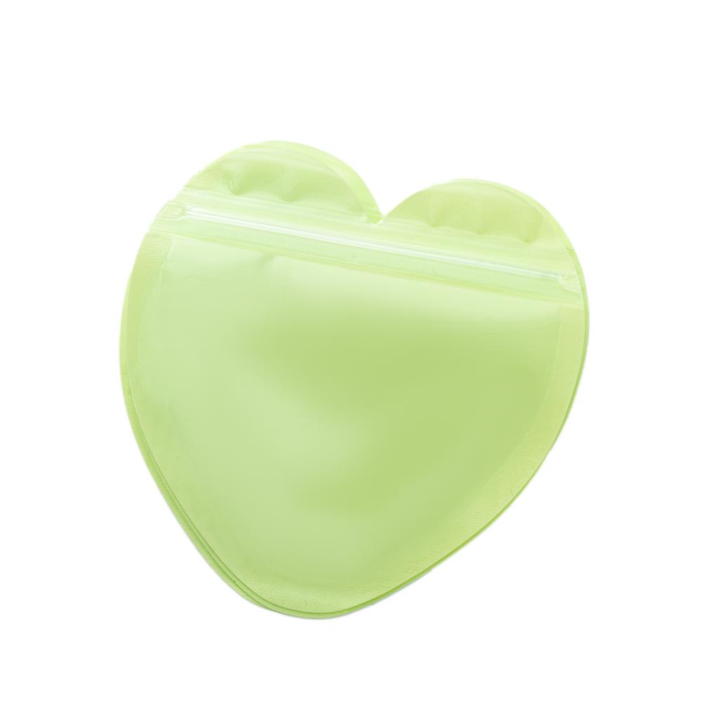 20pcs Heart Candy Plastic Bag For Wedding Birthday Party DIY Display Necklace Bracelet Gifts Packaging Pouch Small Businesses