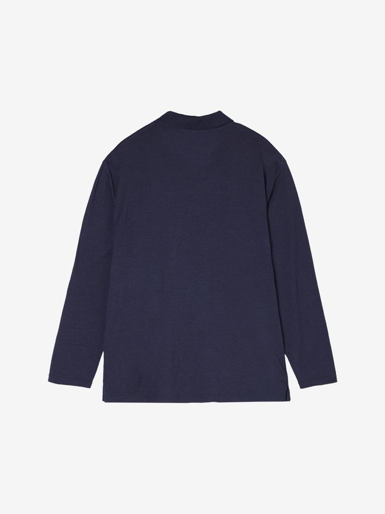 [icebreaker] U Merino 200 LS Polo Shirt Midnight Navy L