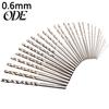 10 stks / set 0,3 mm-3 mm mini micro hss spiraalboor boorgereedschapset