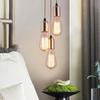 Simple Modern Three-Head Retro Pendant Lamp for Living Room, Bedroom, Kitchen, or Bedside