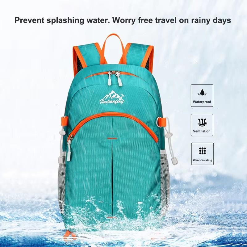 Portable Foldable Travel Backpack Women and Men Lightweight Hiking Mountaineering Bag Outdoor Riding Sport Climbing Backpacks