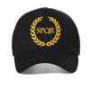 Men'S Camp Jupiter Spqr Baseball Cap Summer Casual Style Graphic Streetwear Mesh Sun Hat Adjustable Breathable Trucker Hats