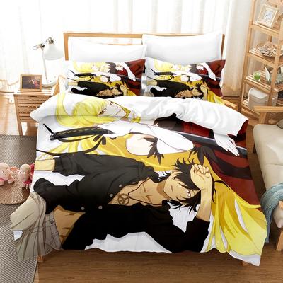 New 3D Print Monogatari Series Bedding Set Anime Araragi Koyomi Duvet Cover Double Twin Full Queen King Adult Kids Quilt Cover