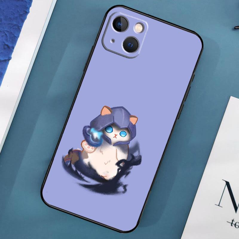 

Чехол с милым мультяшным доблестным котом для iPhone 15 11 12 13 14 Pro Max 12 13 Mini X XS Max XR 7 8 Plus SE 2020, чехол iPhone 15