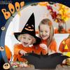 1PC Halloween Bat Makeup Brush Holder Gothic Wooden Storage Box Crystal Display Holder Cosmetics Jewelry Storage Tray Home Party