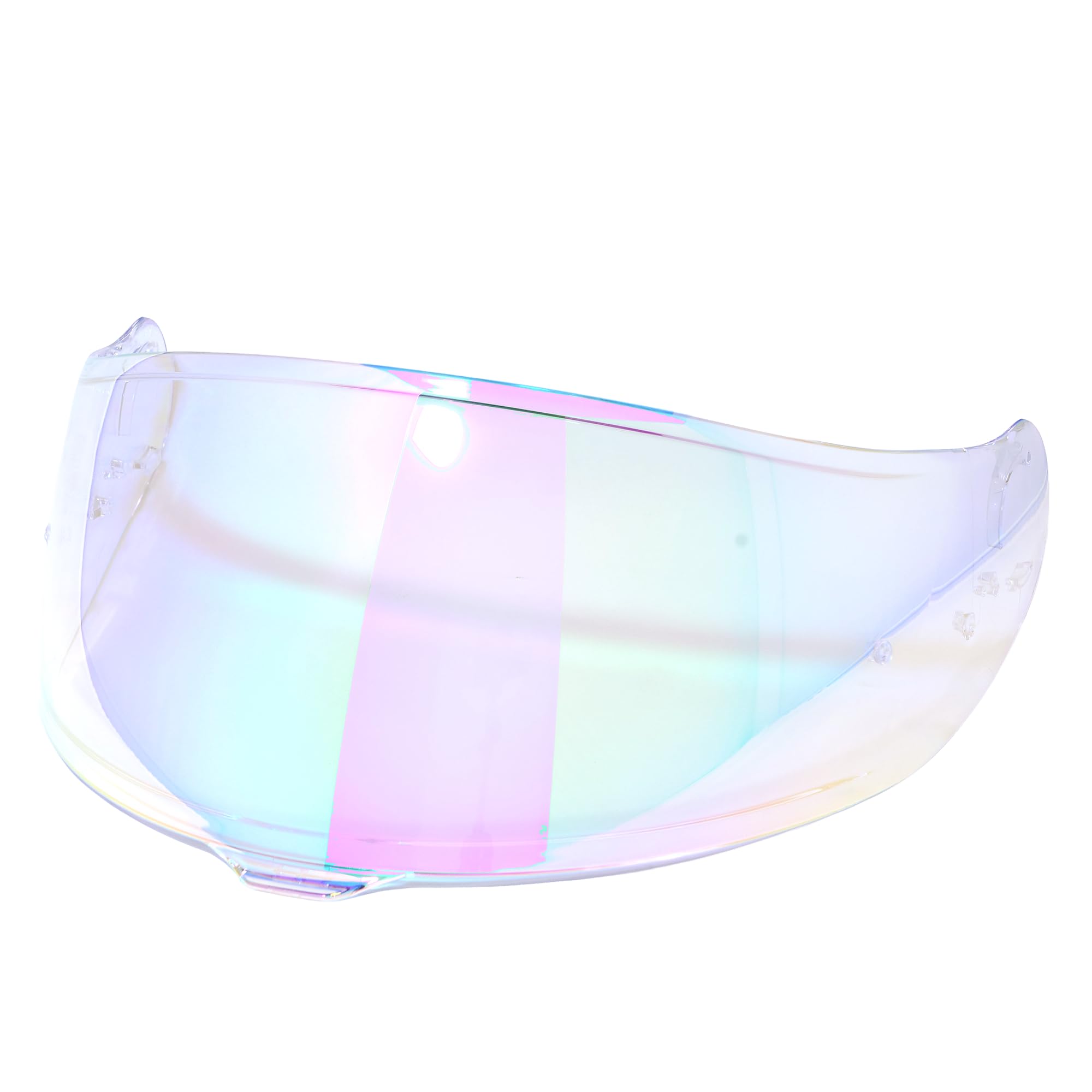 

Compatible Shield for Mirror SHOEI UV Full Face Motorcycle Helmet Bikers CNS-1C GT-Air3, Shield, CNS1C, Cut, (Clear Pink) [Used]