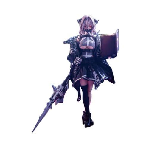 

Haski pocket art series PA009 Succubus Sister Friede SP version, approximately 155mm tall (to the top of the head), 1/12 scale pre-painted action figu