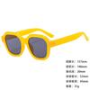 Sunglasses Personalized Large Box Trendy Korean Style Men And Women Thin Sunshade Sunglasses Anti-Uv400
