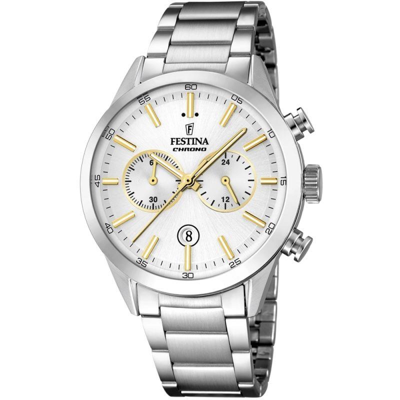 Montre chronographe à quartz Festina F16826/D pour homme