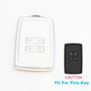For Renault Kadjar Koleos Megane 4 Talisman Arkana Dacia Sandero Espace 5 Captur Tpu Shell Fob Holder Car Key Case Cover