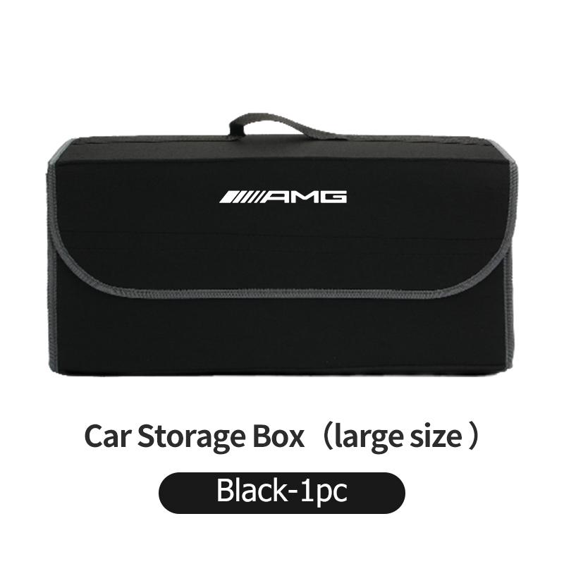 Car Trunk Storage Box Foldable Stowing Tidying Container Bag For Mercedes Benz AMG A C E S G Class W201 W210 W108 W204 W205 W203
