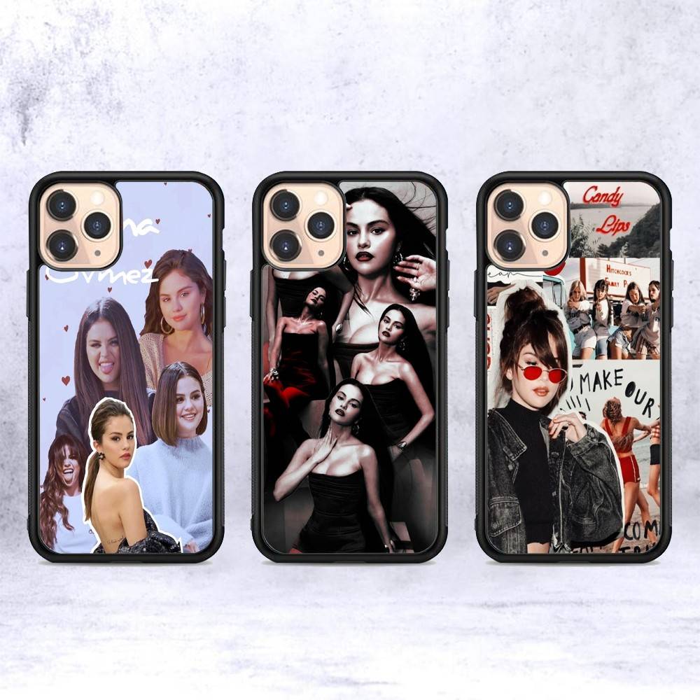 Selena Singer Gomez For IPhone 17 16 Pro Max Air 15 14 13 12 Mini Plus 11 Hard PC+TPU Phone Back Cover