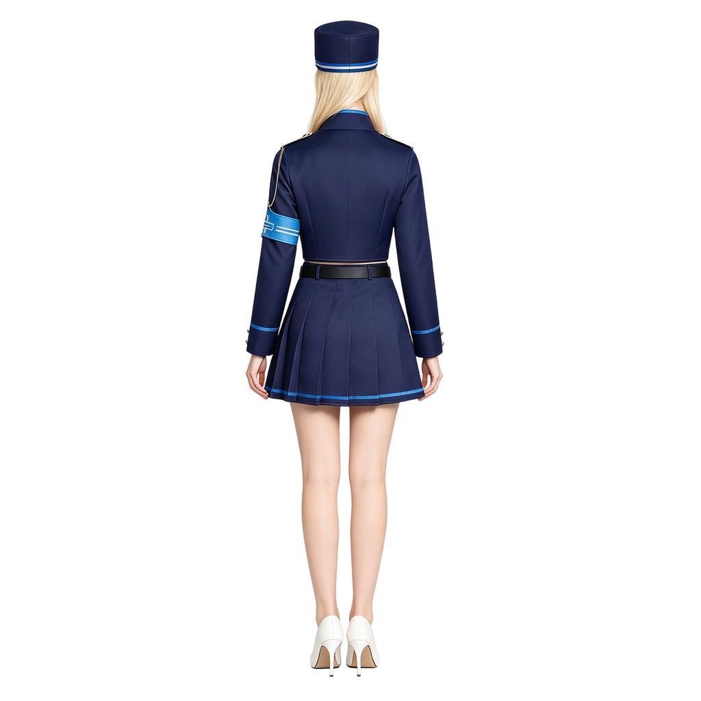 Blue Archive Hikari And Hikari Cosplay Costume For Women With Soft Wool Fabric For Anime Role Play