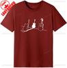 For Work or School Guitar Funny Cute Cat TShirt Mens Womens Short Sleeve Parody Pattern Clothes Birthday Gift Graphic Tshirt