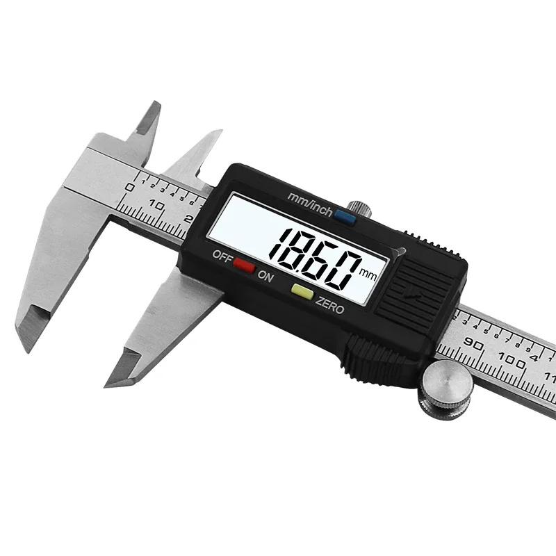 Measuring Tool Stainless Steel Digital Caliper 6 "150mm Messschieber Vernier Calipers Ruler New Paquimetro Measuring Instrument