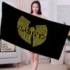 WU-T--TANG CLAN Band Anime Beach Swimming Towel Soft Absorbent Washcloth Children's Gifts for Kids Travel Camping Gym