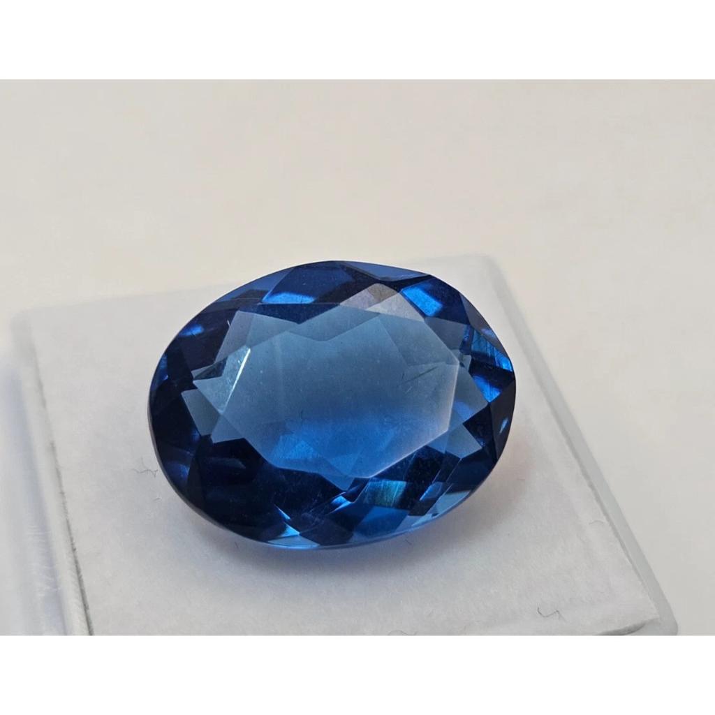 Stunning Blue Tanzanite Making Ring Natural Oval Cut 12 Ct Certified Gemstone