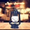 Metal Construction Iron Lantern Windproof Hanging Fuel Lantern  Patio Decoration