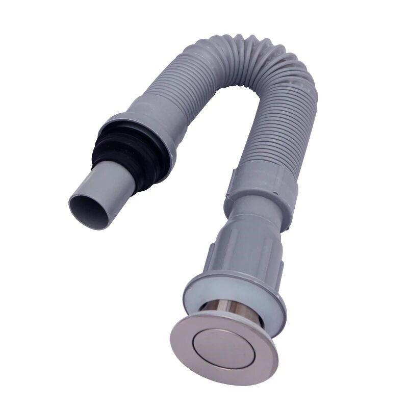 

1Pc Bathroom Accessories, Washbasin, Washbasin Integrated Sewer Pipe S-bend Plastic Joint Sewer,