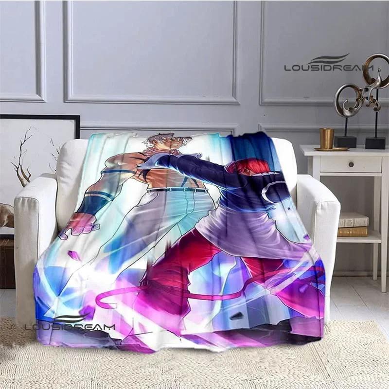 3D KOF game Cartoon blanket Warm Flannel blankets Soft and comfortable blanket Home Travel Blankets bed linings Birthday Gift