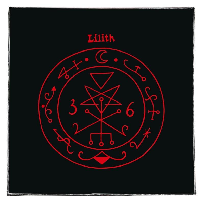 Mysteriöses Symbol Tarotkarten Tischdecke Altartuch Altartuch Wahrsagungen Kartentischdecke Wandteppich Einfach zu verwenden