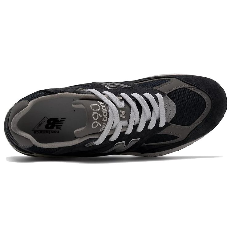 New Balance 990v2 Made In USA Navy Unisex Sneakers Blue M990NB2